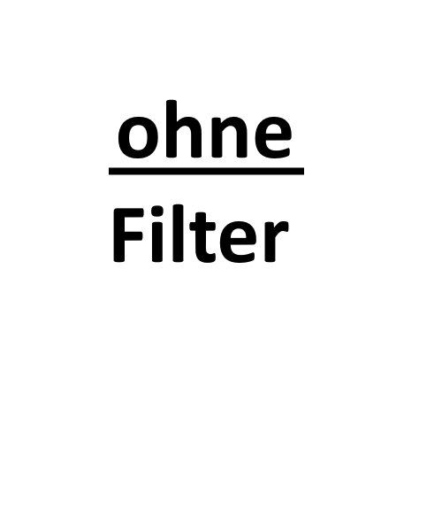 ohne Filter