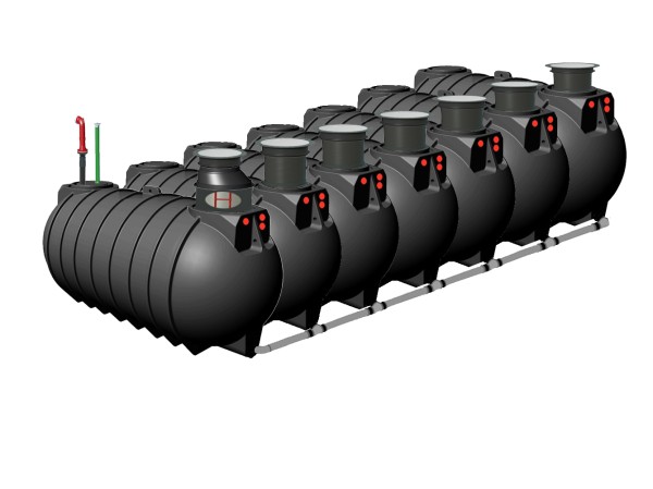 105000 L Löschwassertank inkl. Kranentladung*