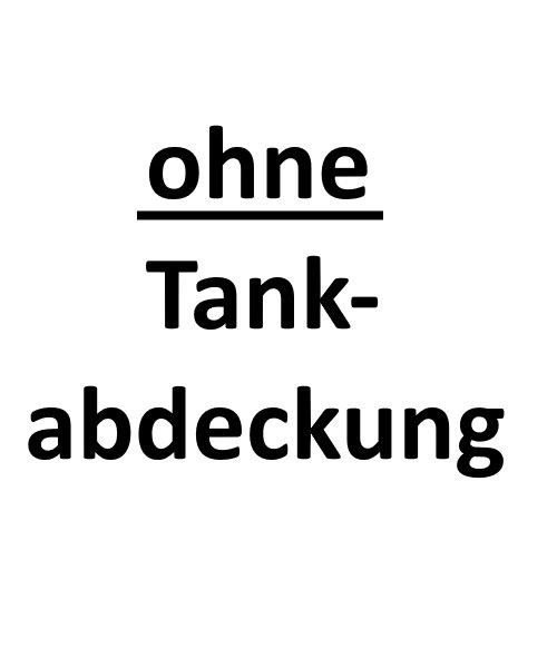 ohne Tankabdeckungen